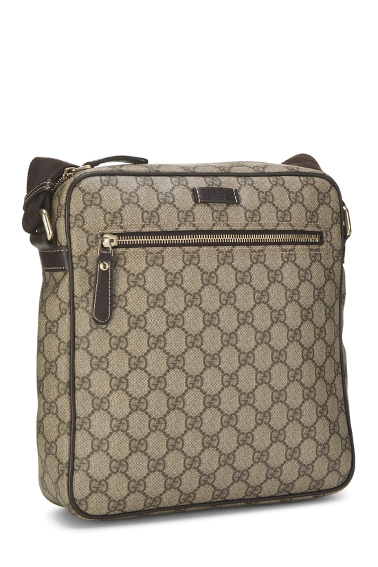 Brown GG Supreme Canvas Vertical Camera Bag Large, , large image number 1