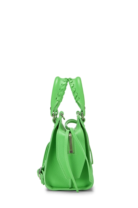 Pre-Owned Green Calfskin Neo Classic City Mini Q0B2ZS3PG9002