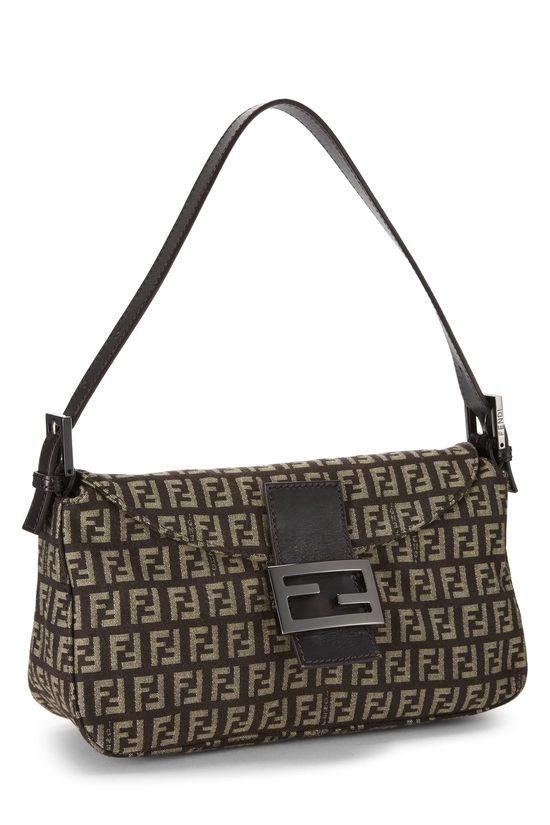 Brown Zucchino Canvas Shoulder Bag, , large image number 1