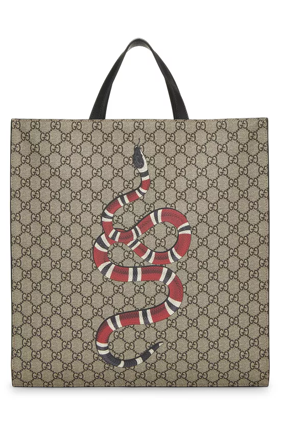GG Supreme Canvas Kingsnake 2Way Tote Large, , large image number 0