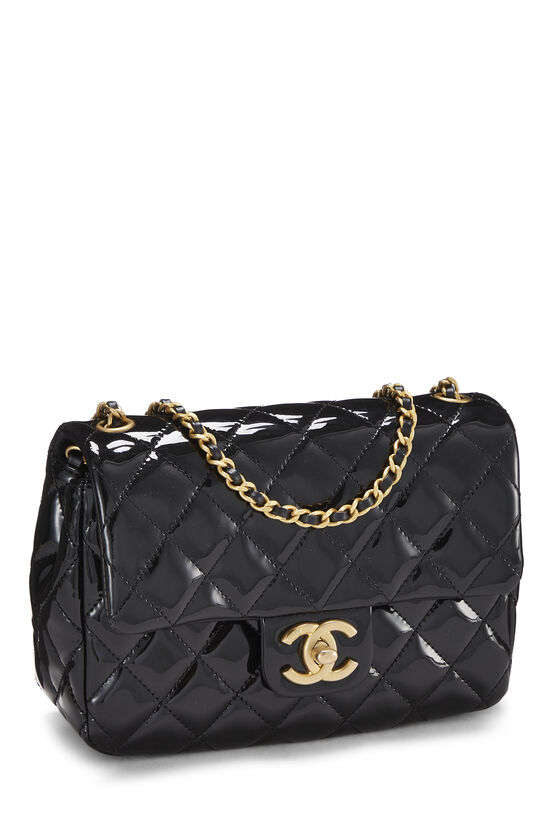 Chanel Logo Letters Chanel Touch Chain Flap Bag Quilted Lambskin