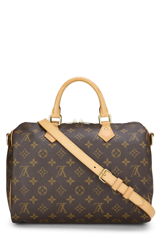 Monogram Canvas Speedy Bandouliere 30, , large image number 3