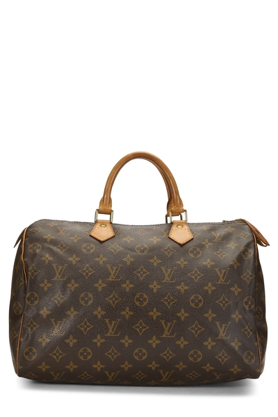 Louis Vuitton Monogram Canvas Speedy 35