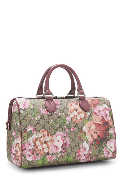 Pink GG Supreme Canvas Blooms Boston, , large