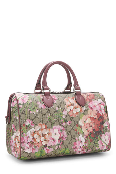 Pink GG Supreme Canvas Blooms Boston, , large