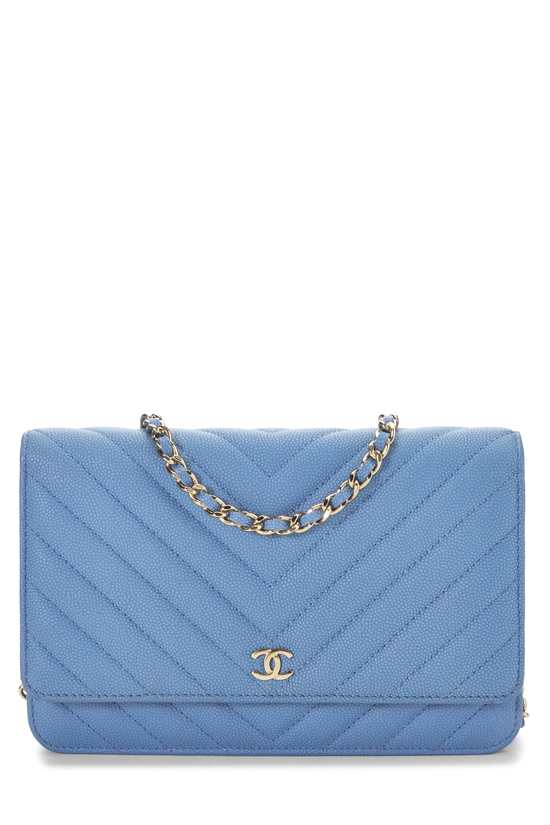 Blue Caviar Chevron Wallet on Chain (WOC), , large image number 0
