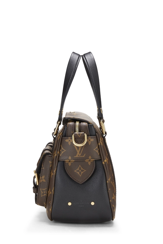 Black Monogram Canvas Manhattan MM NM, , large image number 3