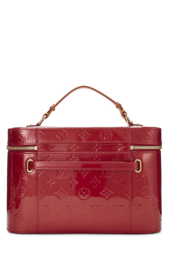 Red Monogram Vernis Vanity GM, , large image number 3