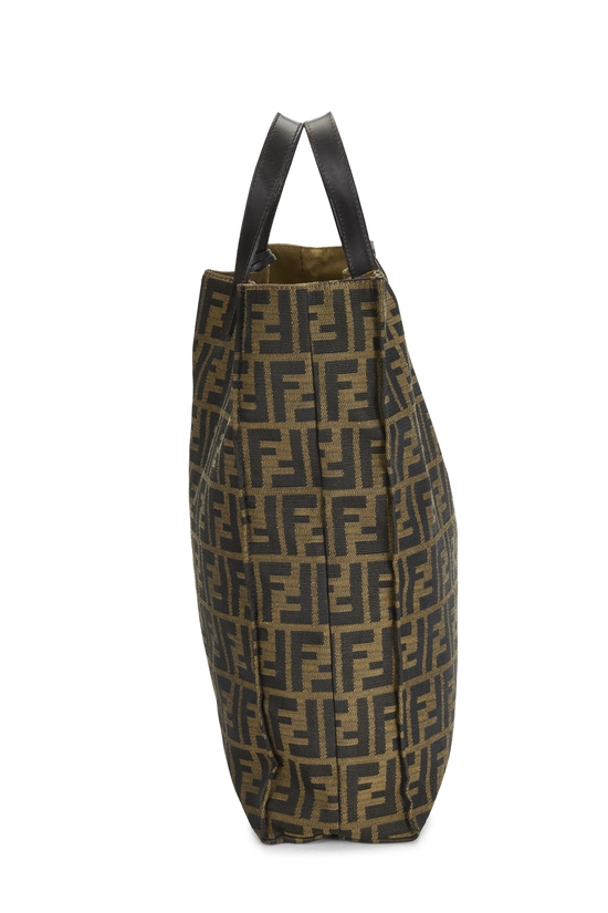 Brown Zucca Canvas Vertical Tote Medium, , large image number 2