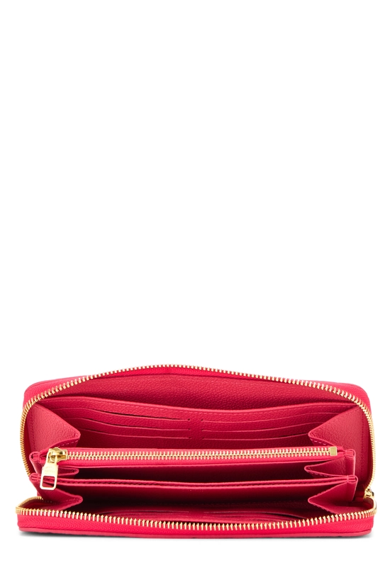 Pink Monogram Empreinte Zippy Wallet, , large image number 3