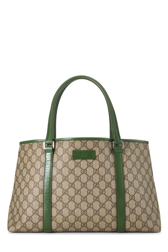 Green Original GG Supreme Canvas Tote , , large image number 0