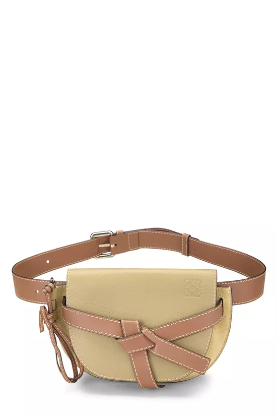 Beige Calfskin Gate Bag Large, , large image number 0