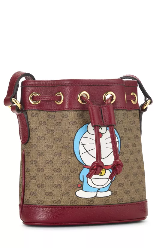 Doraemon x Gucci Coated Canvas Bucket Bag Mini, , large image number 1
