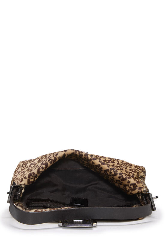 Brown Pony Hair Shoulder Bag, , large image number 5