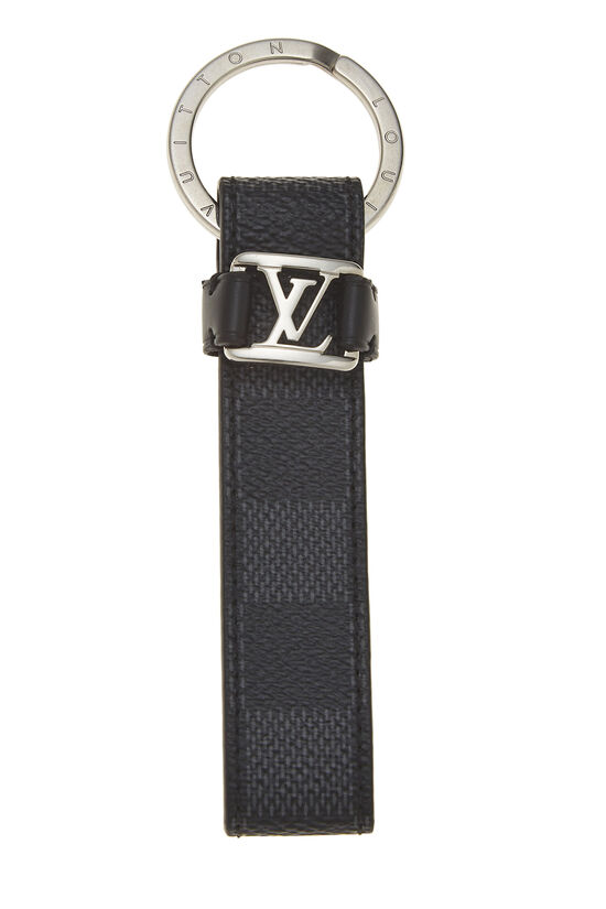Louis Vuitton Key Pouch Graphite Damier Graphite