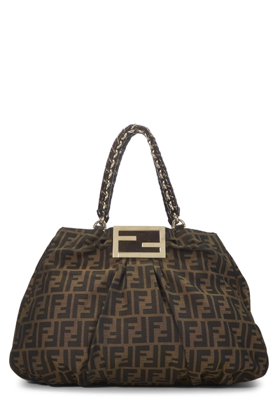 Brown Zucca Canvas Mia Large