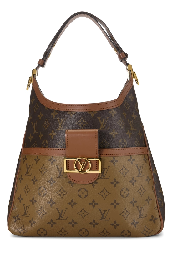 Monogram Reversed Dauphine Hobo MM, , large image number 0