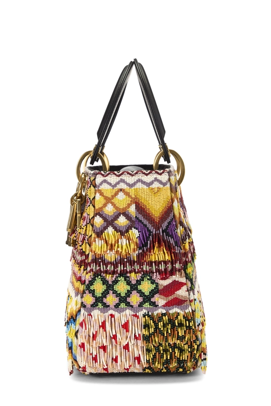 Multicolor Embellished Lady Dior Medium, , large image number 2