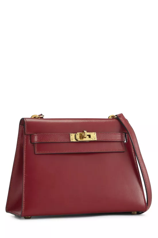 Rouge Vif Box Kelly Sellier Shoulder 20, , large image number 1