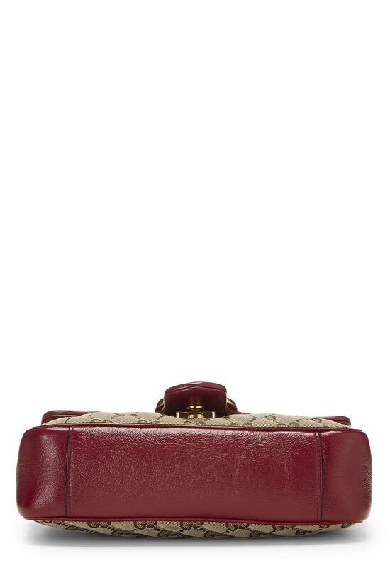 Gucci, Bags, Vintage Gucci Red Mini Monogram Leather Purse Bag