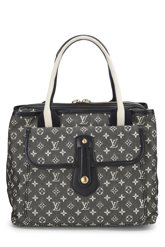 Black Monogram Mini Lin Sac Mary Kate, , large image number 0