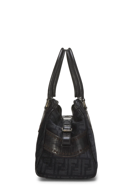 Black Zucca Velour Bag Du Jour Small, , large image number 2