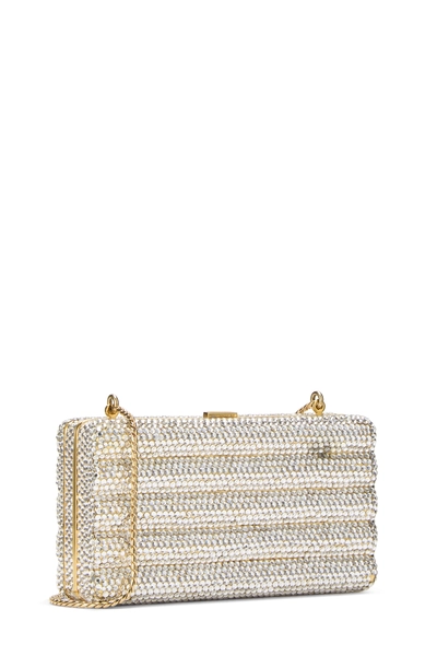 Gold Crystal Minaudiere Small, , large