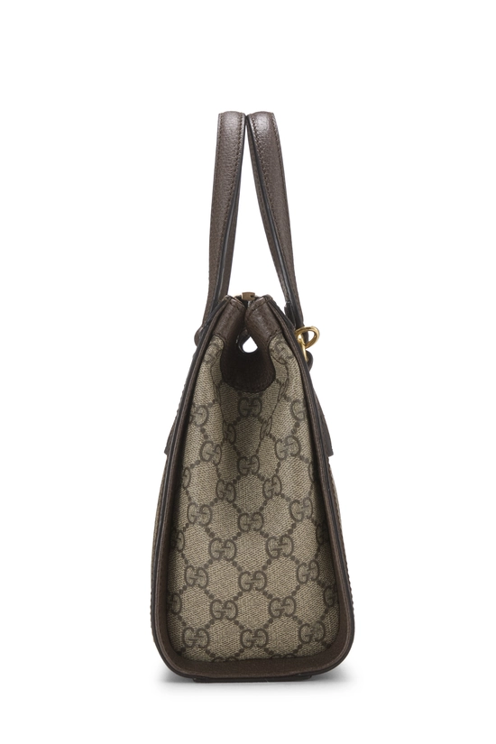 Brown GG Supreme Canvas Ophidia Tote Small, , large image number 2