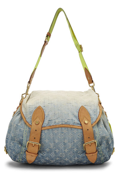 Blue Monogram Denim Sunrise, , large