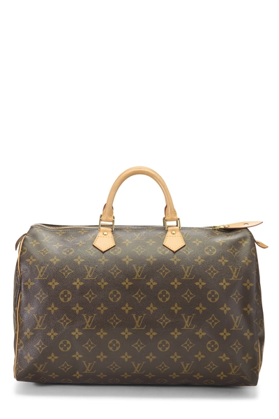 Louis Vuitton Monogram Canvas Speedy 40