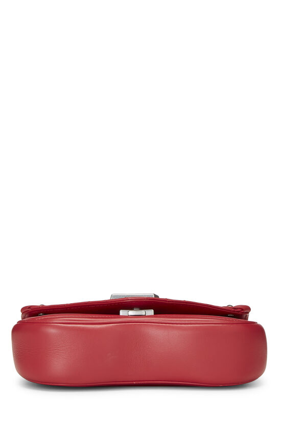Red Calfskin New Wave Shoulder Bag, , large image number 4