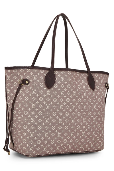 Louis Vuitton Burgundy Monogram Idylle Neverfull MM — photo 2