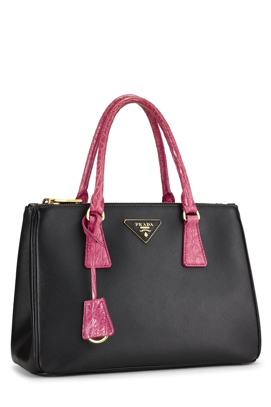 Black Saffiano Galleria Tote Small, , large image number 1
