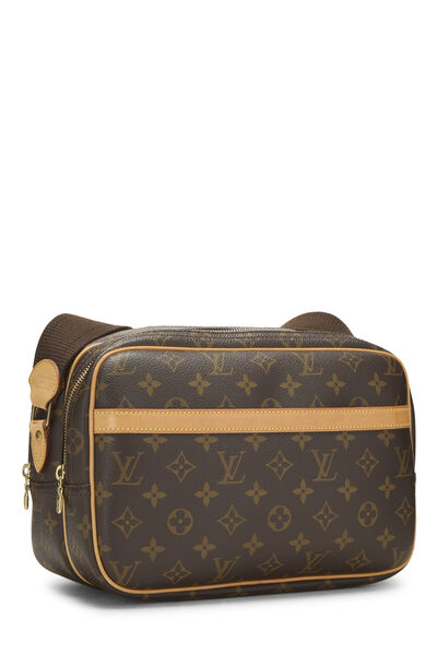 Monogram Canvas Reporter PM, , large