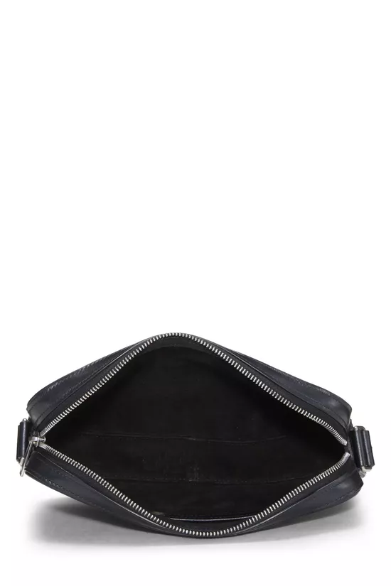 Black Calfskin Logo Messenger Medium, , large image number 5