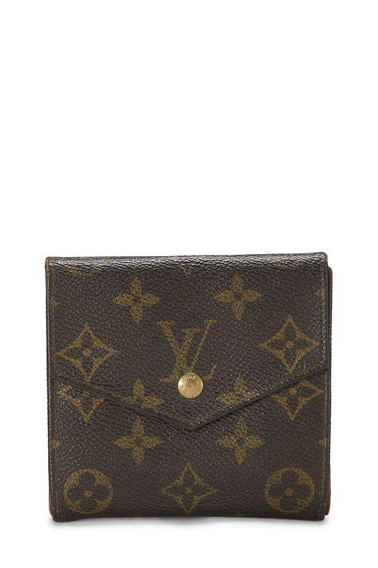 Louis Vuitton Monogram Canvas Monnaie Double Snap Wallet QJACVG4J0B001