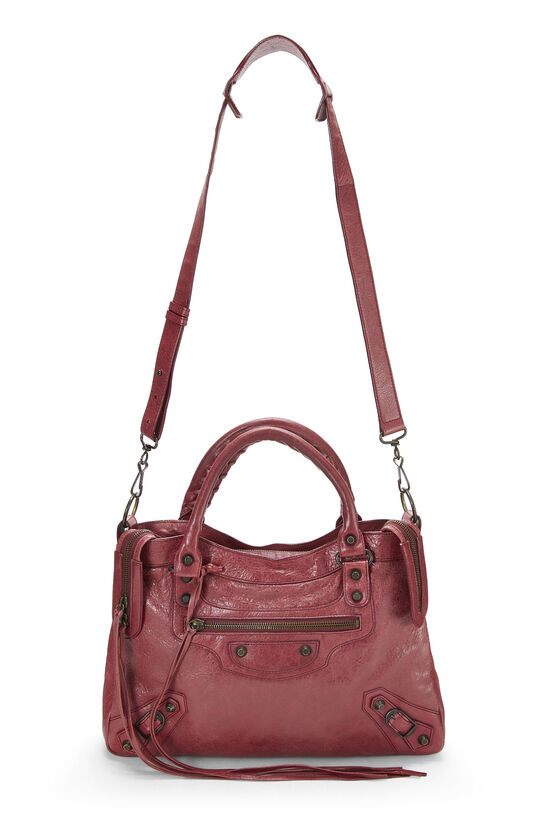 Pink Agneau Classic Town Bag, , large image number 3