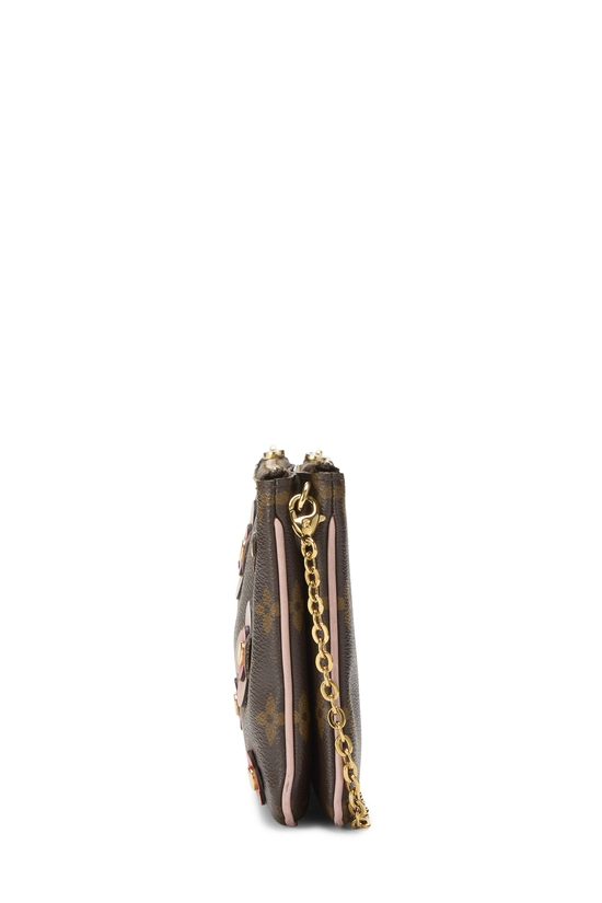 Monogram Flower Double Zip Pochette, , large image number 2