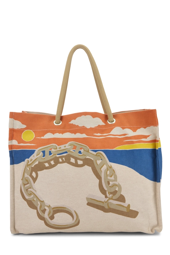 Multicolor Escale a la Plage Tote, , large image number 0