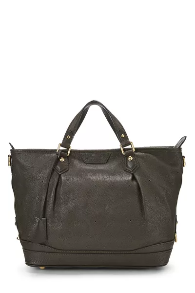 Green Monogram Mahina Leather Stellar PM