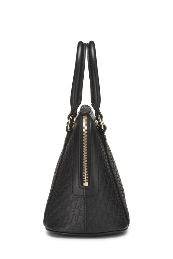 Black Microguccissima Nice Dome Bag Small, , large image number 2