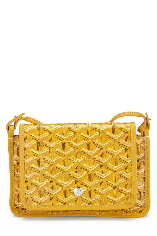Yellow Goyardine Canvas Plumet, , large image number 0