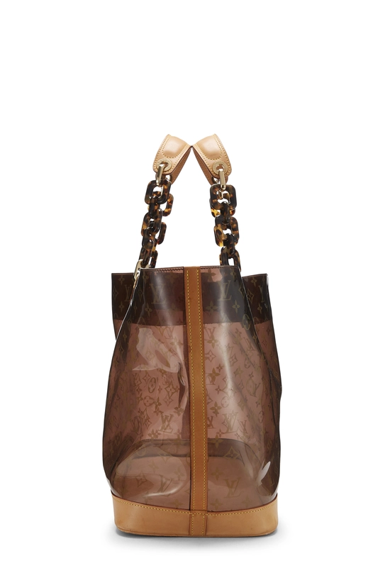 Brown Monogram Ambre Vinyl Cabas GM, , large image number 2