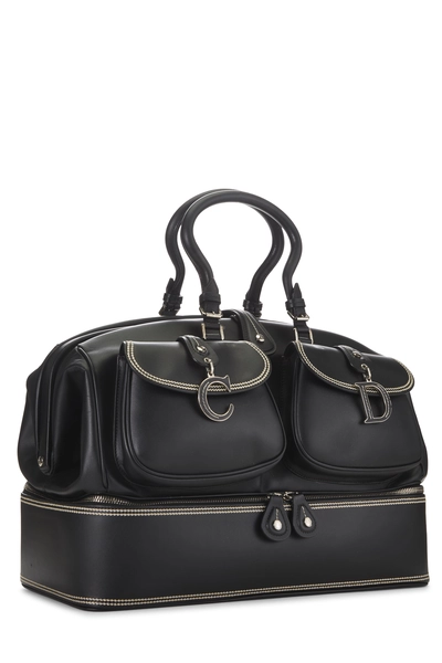 Black Calfskin Detective Voyage Large, , large