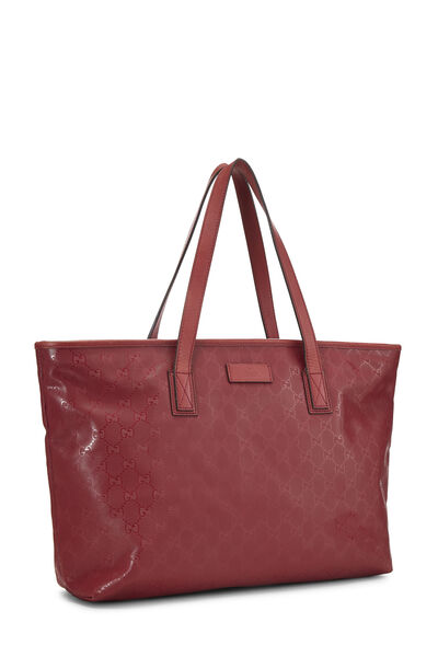 Red GG Imprime Tote, , large