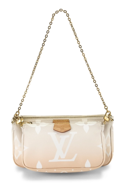 Louis Vuitton Orange Monogram Giant By The Pool Multi Pochette — photo 1