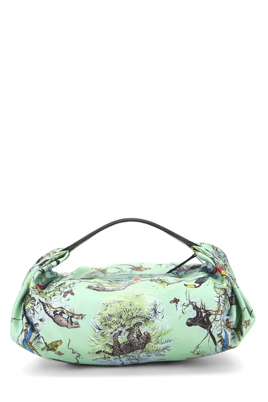 Green Silk Balusoie Bag, , large image number 3