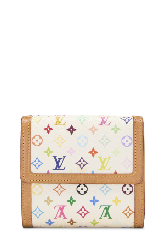 Takashi Murakami x Louis Vuitton White Monogram Multicolore Elise, , large image number 2