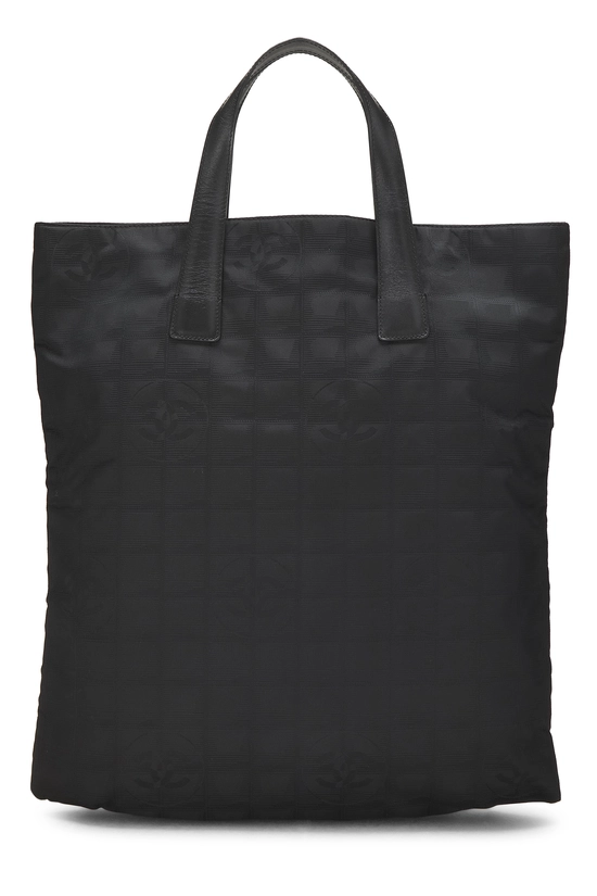 Black Nylon Travel Line Tote, , large image number 0