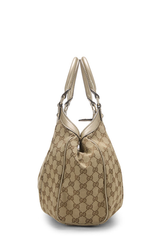 Gold Original GG Canvas Sukey Tote, , large image number 2